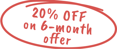 20% off your subscription
