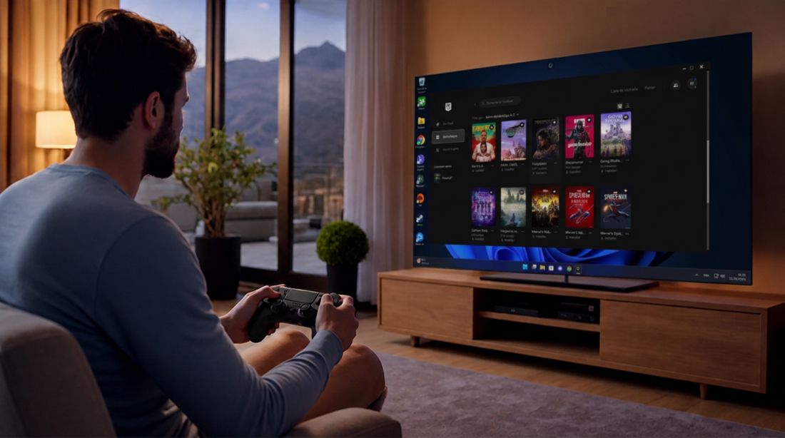 Play on tv Library games