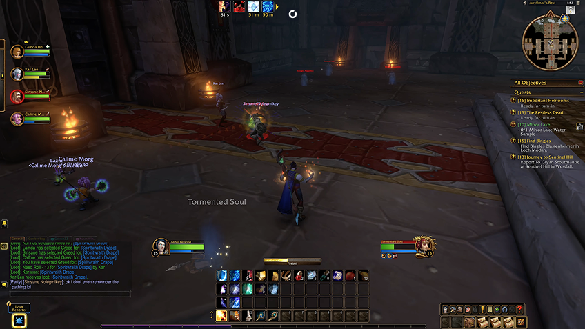 The Shadow PC Windows desktop with the World of Warcraft: Forever client installed and patched
