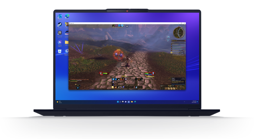 Play World of Warcraft: Forever with a real RTX gaming PC from Shadow